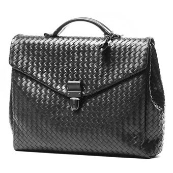 BOTTEGA VENETA ボッテガヴェネタ バッグ レプリカ 122139 v4651 1000 レザーブリーフケース ブラック メンズ